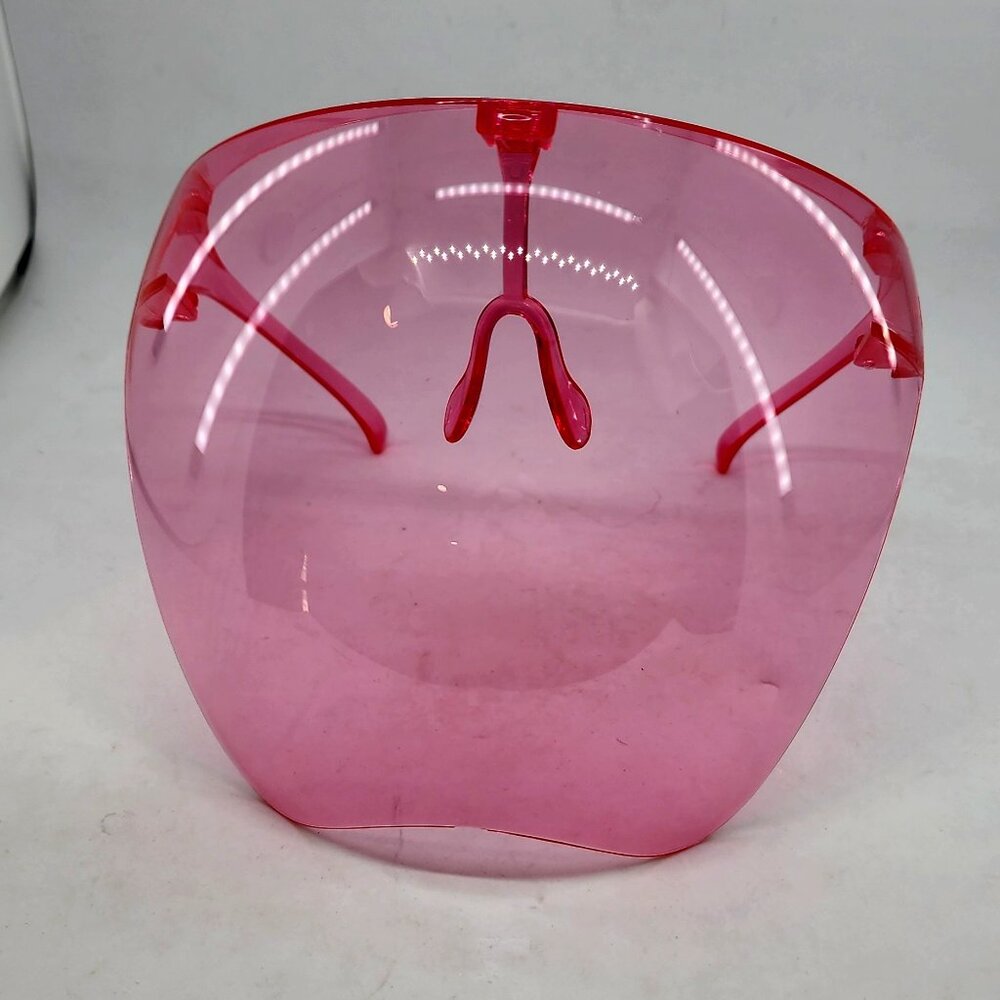 pink face shield